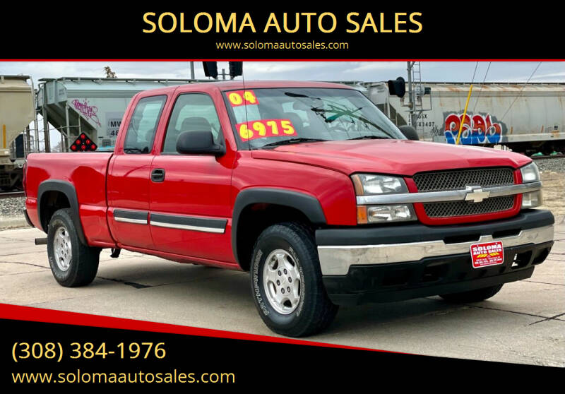 2004 Chevrolet Silverado 1500 for sale at SOLOMA AUTO SALES in Grand Island NE