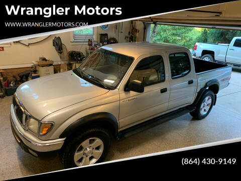 2003 Toyota Tacoma for sale at Wrangler Motors in Spartanburg SC