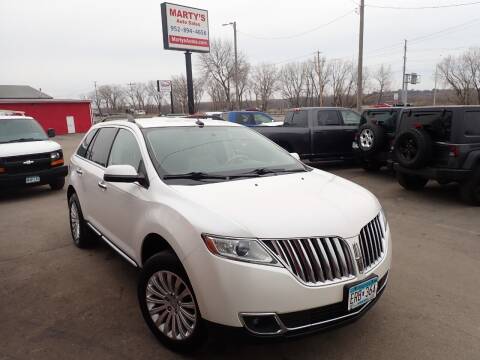 2013 Lincoln MKX for sale at Marty's Auto Sales in Savage MN