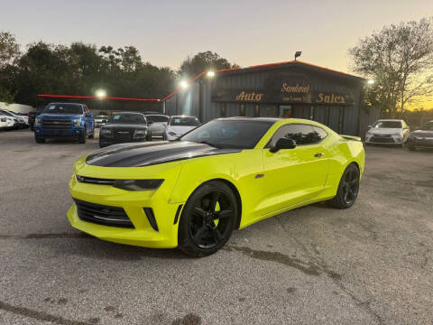 2017 Chevrolet Camaro for sale at Sandoval Auto Sales in Houston TX