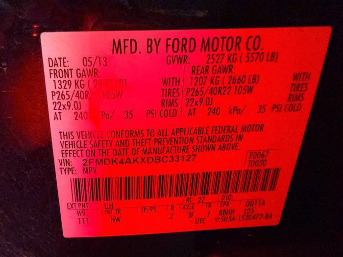 2013 Ford Edge Sport