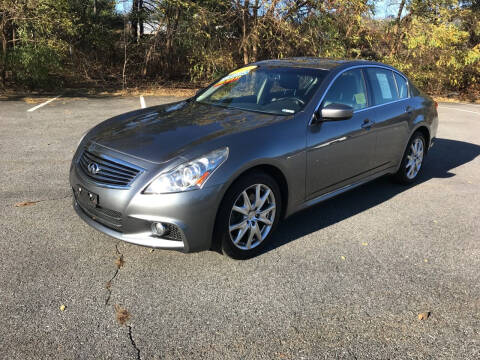 2012 Infiniti G37 Sedan for sale at Westford Auto Sales in Westford MA