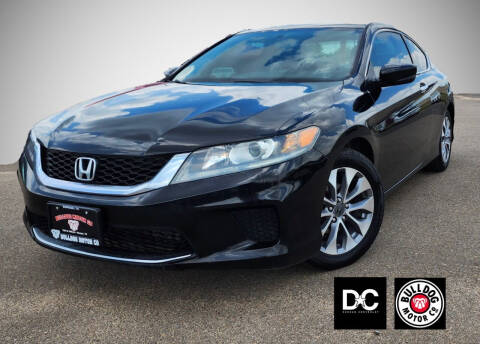 2014 Honda Accord for sale at Bulldog Motor Company in Borger TX