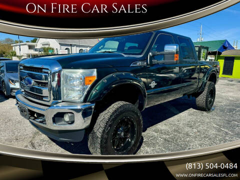 2015 Ford F-250 Super Duty for sale at On Fire Car Sales in Tampa FL