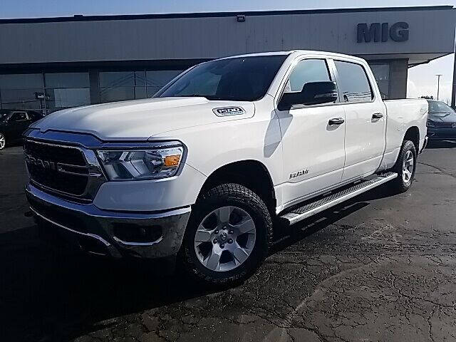 Used 2023 RAM Ram 1500 Pickup Big Horn/Lone Star with VIN 1C6SRFMT7PN518780 for sale in Bellefontaine, OH