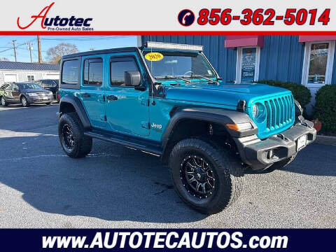 2020 Jeep Wrangler Unlimited for sale at Autotec Auto Sales in Vineland NJ