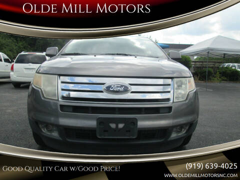2010 Ford Edge for sale at Olde Mill Motors in Angier NC
