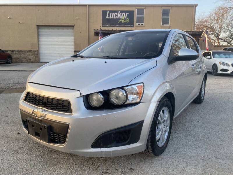 2014 Chevrolet Sonic for sale at LUCKOR AUTO in San Antonio TX