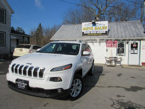 2014 Jeep Cherokee for sale at IK AUTO SALES LLC in Goshen NY