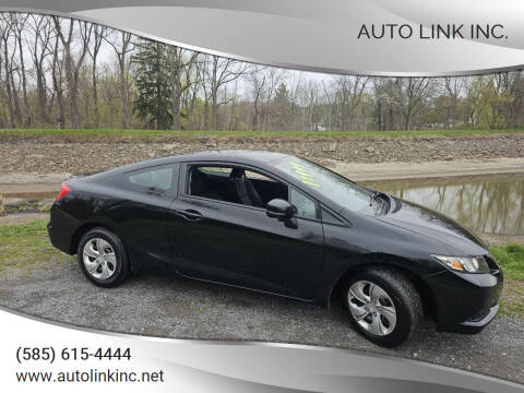 2013 Honda Civic for sale at Auto Link Inc. in Spencerport NY