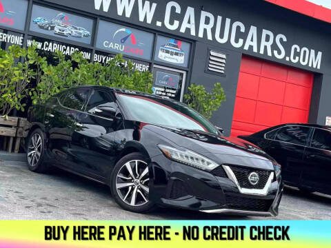 2019 Nissan Maxima for sale at CARUCARS LLC in Miami FL