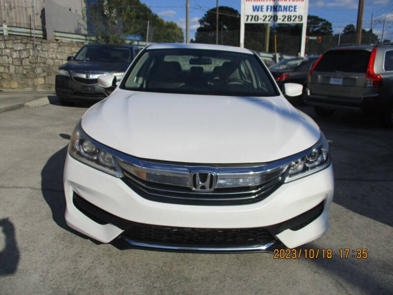 2017 Honda Accord for sale at Atlantic Motors in Chamblee GA