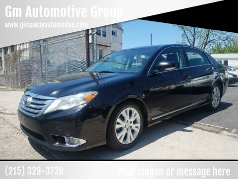 2012 Toyota Avalon for sale at GM Automotive Group in Philadelphia PA