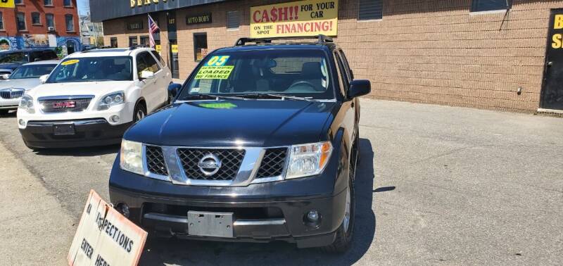 2005 Nissan Pathfinder for sale at Beacon Auto Sales Inc in Worcester MA