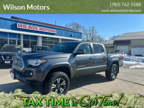 2017 Toyota Tacoma for sale at Wilson Motors in Junction City KS