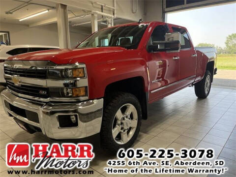 2016 Chevrolet Silverado 2500HD for sale at Harr Motors Bargain Center in Aberdeen SD