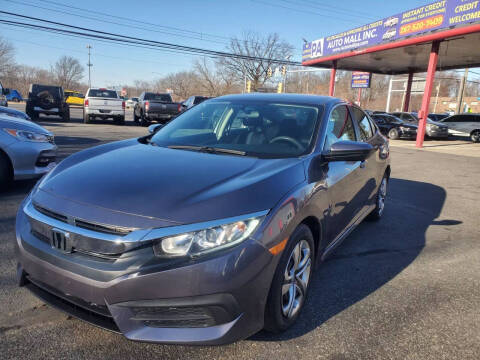 2018 Honda Civic for sale at PA Auto Mall Inc in Bensalem PA