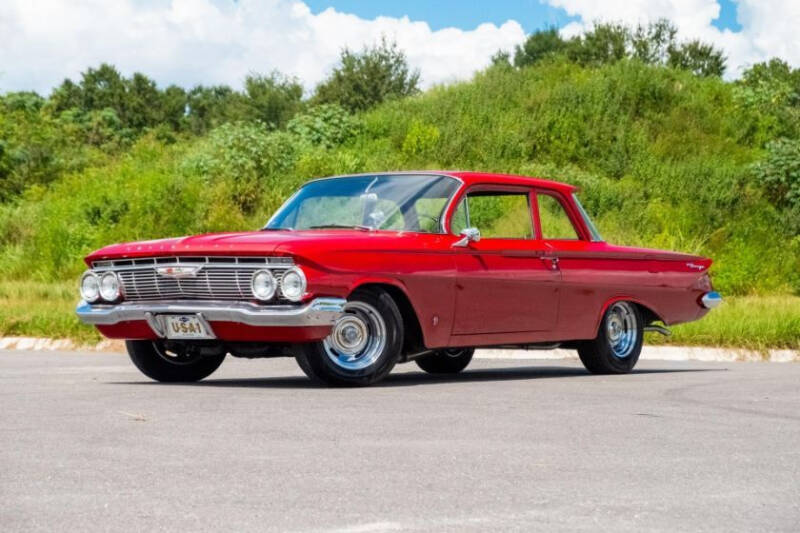 1961 Chevrolet Biscayne for sale at Haggle Me Classics in Hobart IN