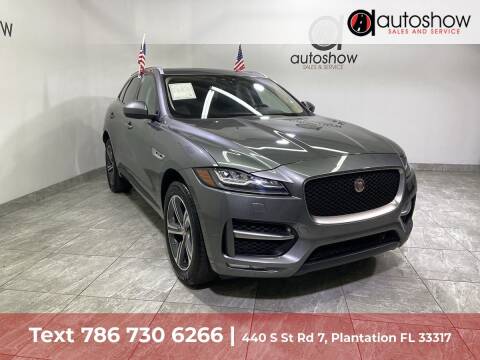 2019 Jaguar F-PACE for sale at AUTOSHOW SALES & SERVICE in Plantation FL
