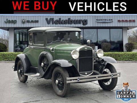 1931 Ford Model A for sale at Vicksburg Chrysler Dodge Jeep Ram in Vicksburg MI