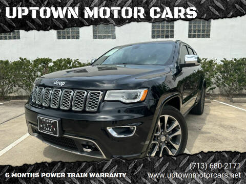 2018 Jeep Grand Cherokee for sale at UPTOWN MOTOR CARS in Houston TX