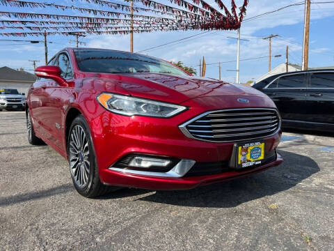2017 Ford Fusion Energi for sale at Tristar Motors in Bell CA