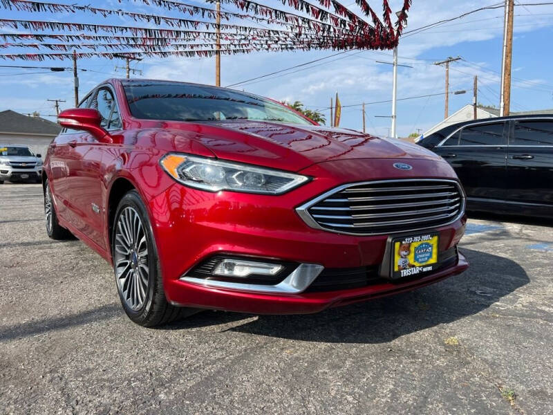 2017 Ford Fusion Energi for sale at Tristar Motors in Bell CA