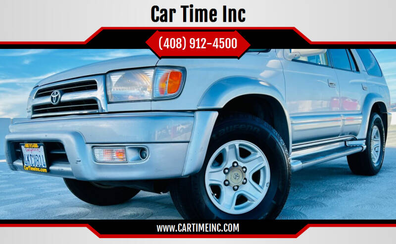 2000 Toyota 4Runner for sale at Car Time Inc in San Jose CA