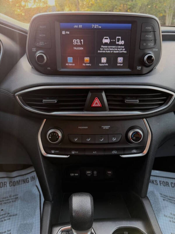 2019 Hyundai Santa Fe SE 2.4L