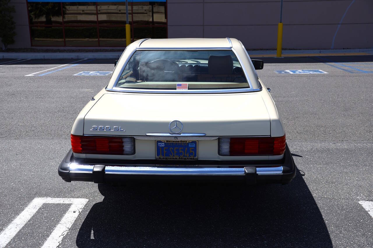 1983 Mercedes-Benz 380-Class for sale at DE AUTOS INC in San Juan Capistrano, CA