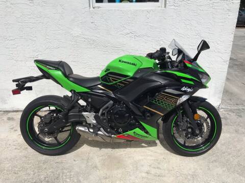 2020 Kawasaki Ninja 650 for sale at FIRST FLORIDA MOTOR SPORTS in Pompano Beach FL