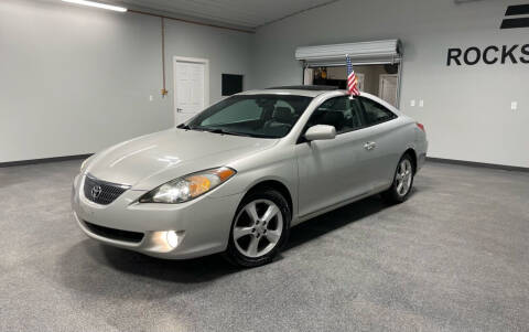 2004 Toyota Camry Solara for sale at Rockstone Automotive Inc in Buffalo MN