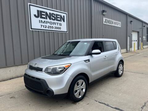 2014 Kia Soul for sale at Jensen's Dealerships in Sioux City IA