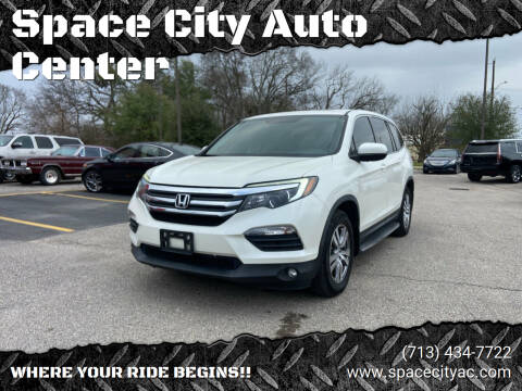 2017 Honda Pilot for sale at Space City Auto Center in Houston TX