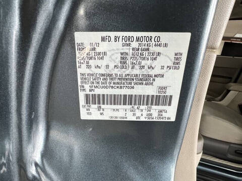 2012 Ford Escape XLT