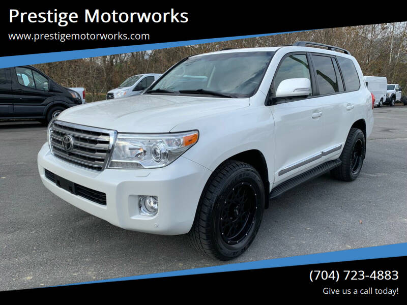2015 Toyota Land Cruiser for sale at Prestige Motorworks in Concord NC