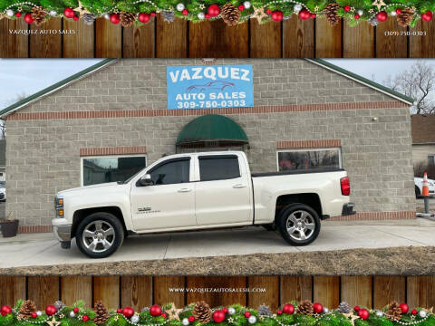 2014 Chevrolet Silverado 1500 for sale at VAZQUEZ AUTO SALES in Bloomington IL