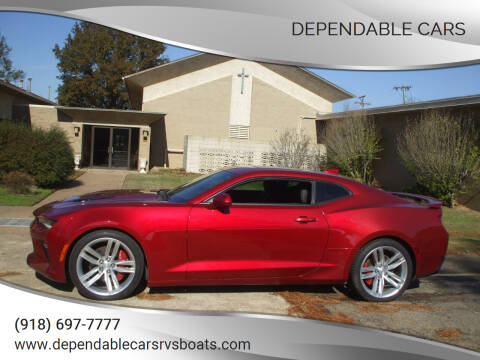 2016 Chevrolet Camaro for sale at DEPENDABLE CARS in Mannford OK