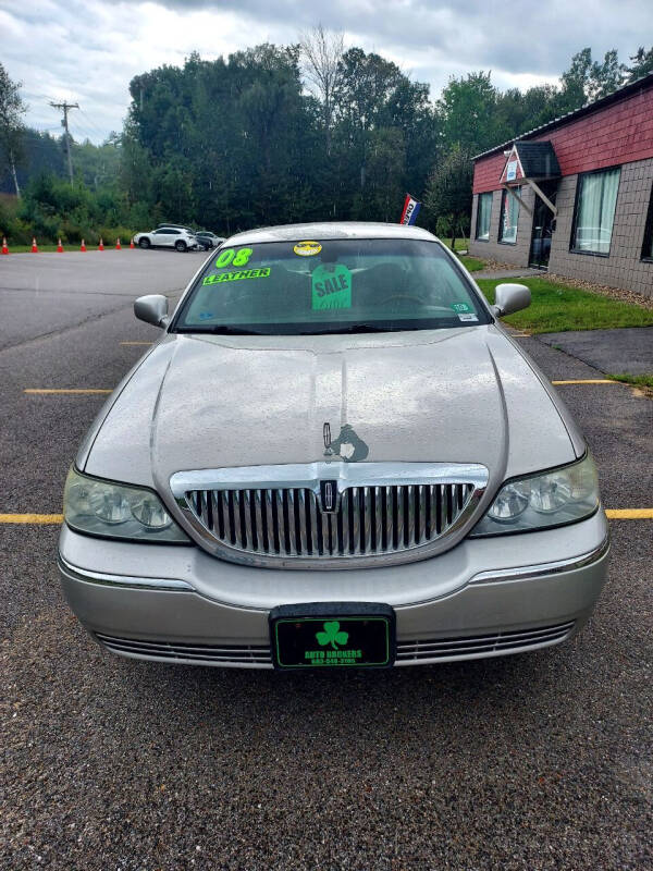 2008 Lincoln Town Car for sale at Shamrock Auto Brokers, LLC in Belmont NH
