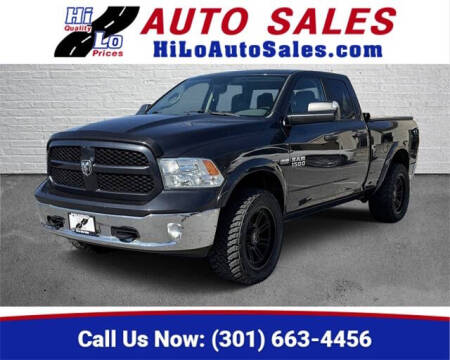 2017 RAM 1500 for sale at Hi-Lo Auto Sales in Frederick MD