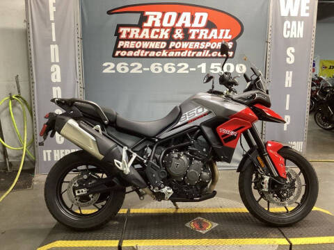 2022 Triumph Tiger 850 Sport Graphite Diabl for sale at Road Track and Trail in Big Bend WI