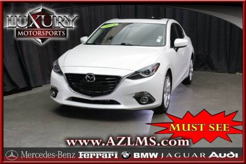 2014 Mazda MAZDA3 for sale at Luxury Motorsports in Phoenix AZ