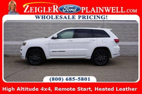2019 Jeep Grand Cherokee for sale at Zeigler Ford of Plainwell- Jeff Bishop in Plainwell MI