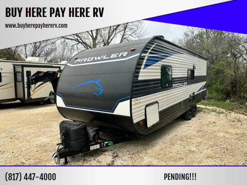 2021 Heartland Prowler 250BH for sale at BUY HERE PAY HERE RV in Burleson TX