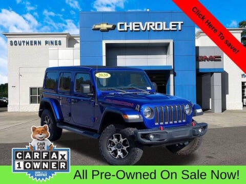 2020 Jeep Wrangler Unlimited for sale at PHIL SMITH AUTOMOTIVE GROUP - SOUTHERN PINES GM in Southern Pines NC