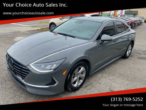 2021 Hyundai Sonata for sale at Your Choice Auto Sales Inc. in Dearborn MI