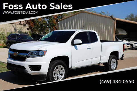 2020 Chevrolet Colorado for sale at Foss Auto Sales in Forney TX