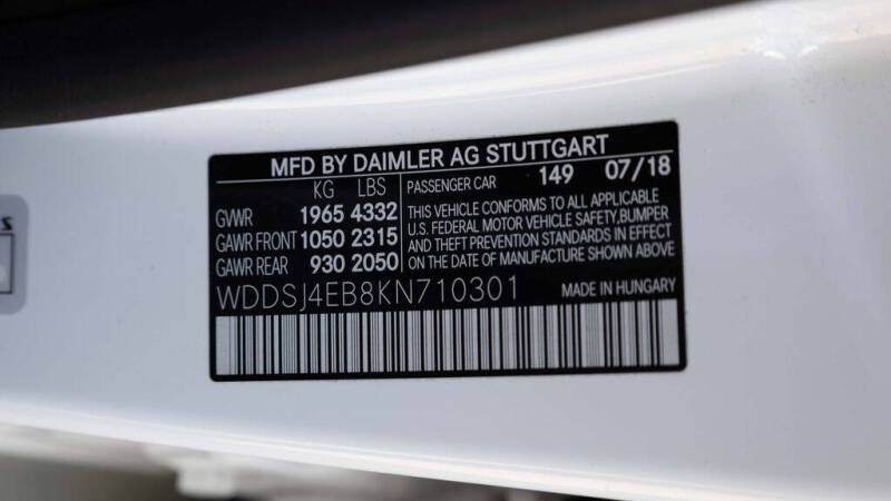 2019 Mercedes-Benz CLA CLA 250