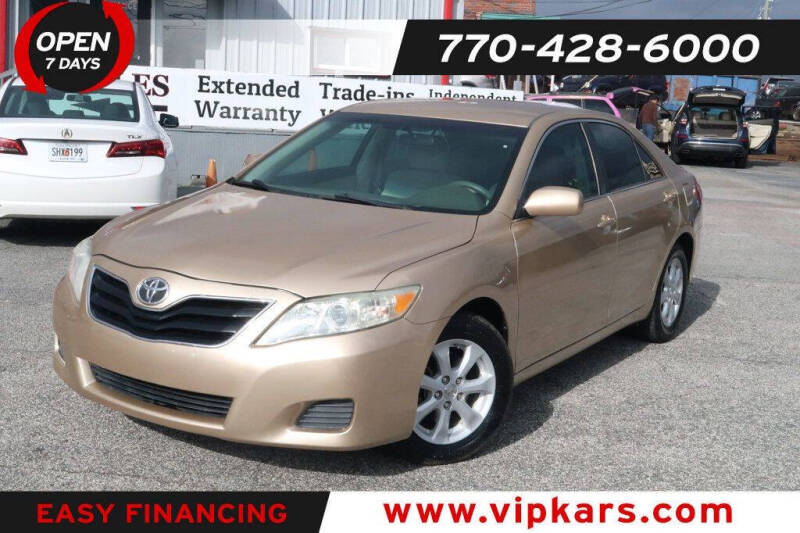 2011 Toyota Camry for sale at VIP Kars in Marietta GA