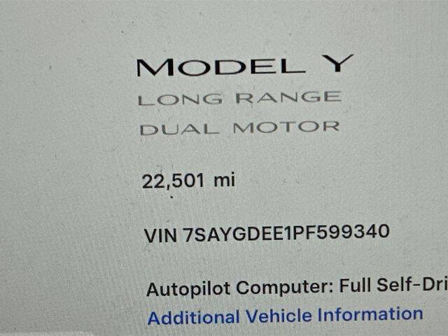 2023 Tesla Model Y Long Range